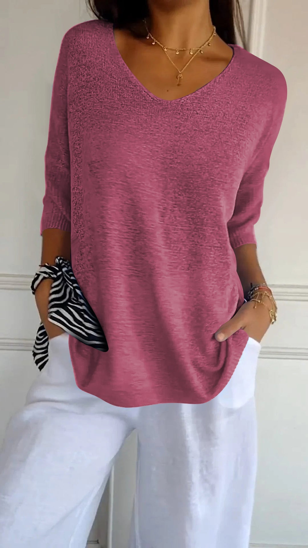 Tonantzin | Top Atempotal con Cuello en V