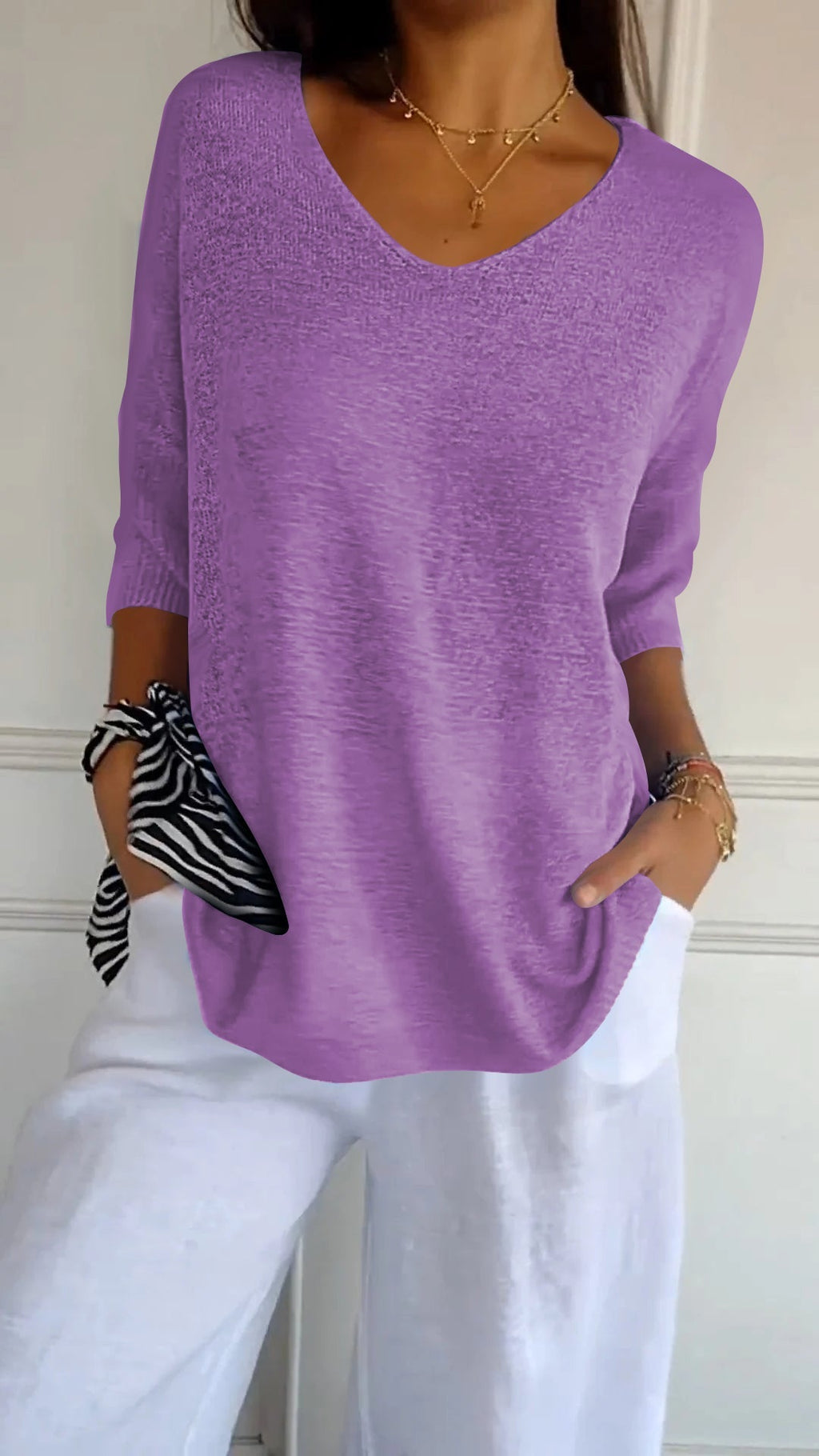 Tonantzin | Top Atempotal con Cuello en V