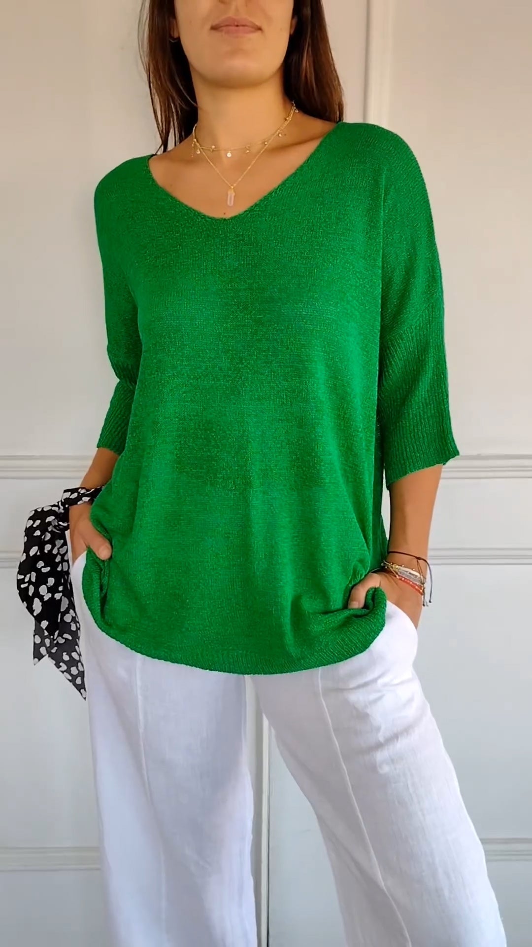 Tonantzin | Top Atempotal con Cuello en V