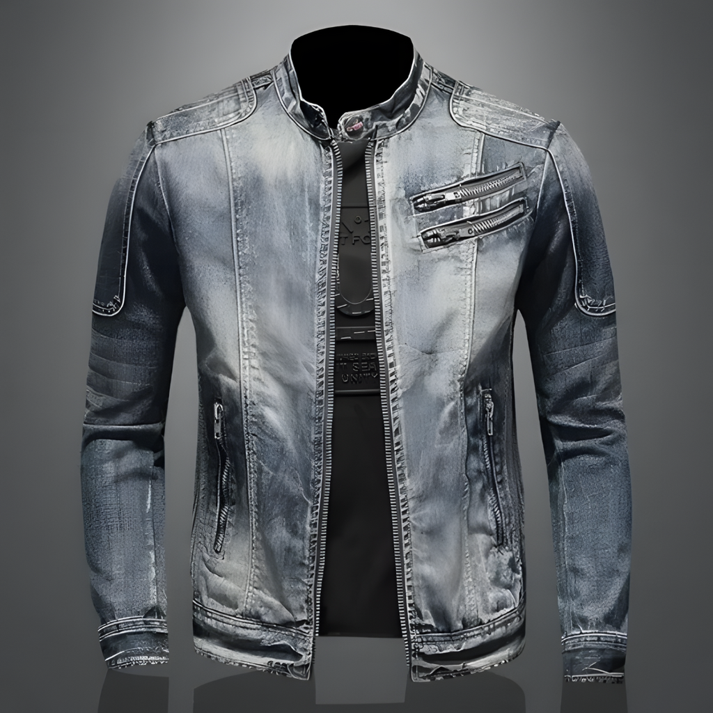 VICTOR | CHAMARRA DENIM ESTILO URBANA