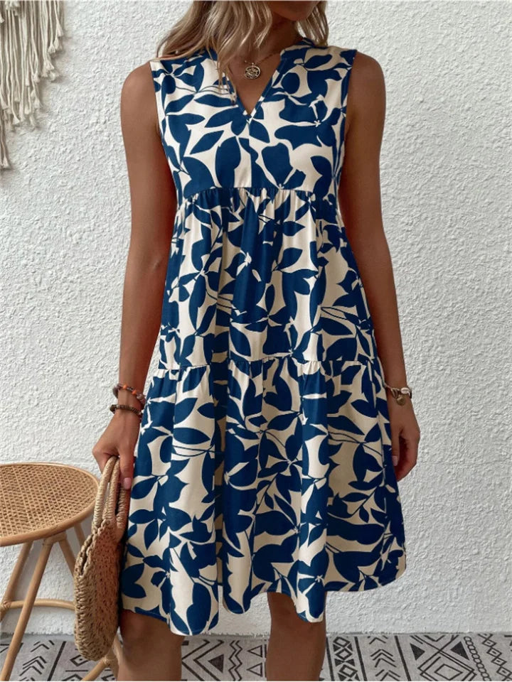 Natasha | Vestido Fluido y Floreciente