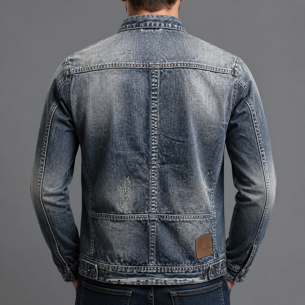 VICTOR | CHAMARRA DENIM ESTILO URBANA