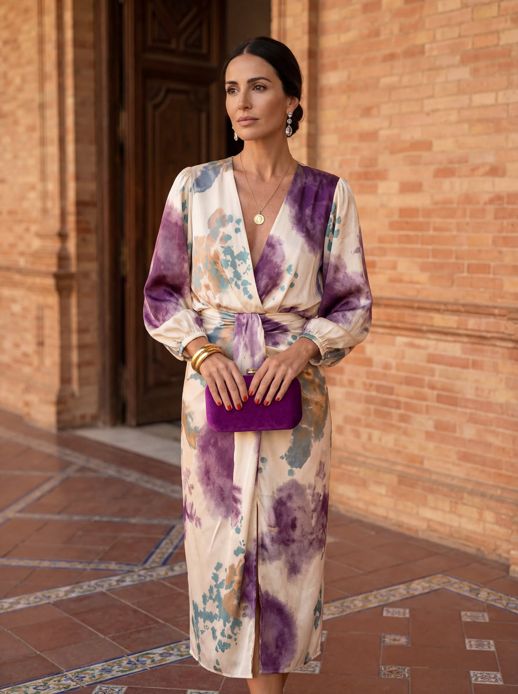 VALERIA | VESTIDO ESCOTE EN V