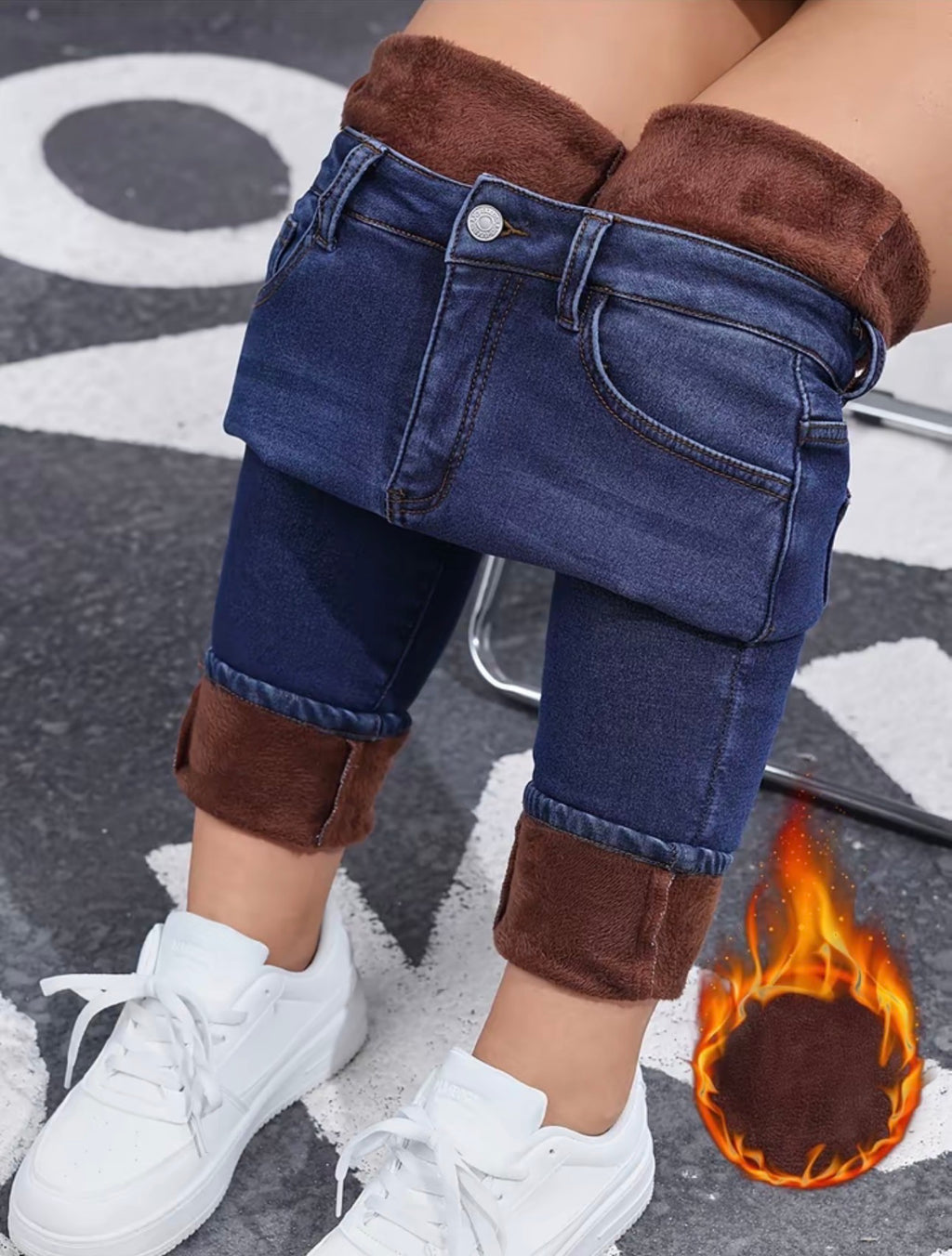 Aurora | Jeans Térmicos Afelpados