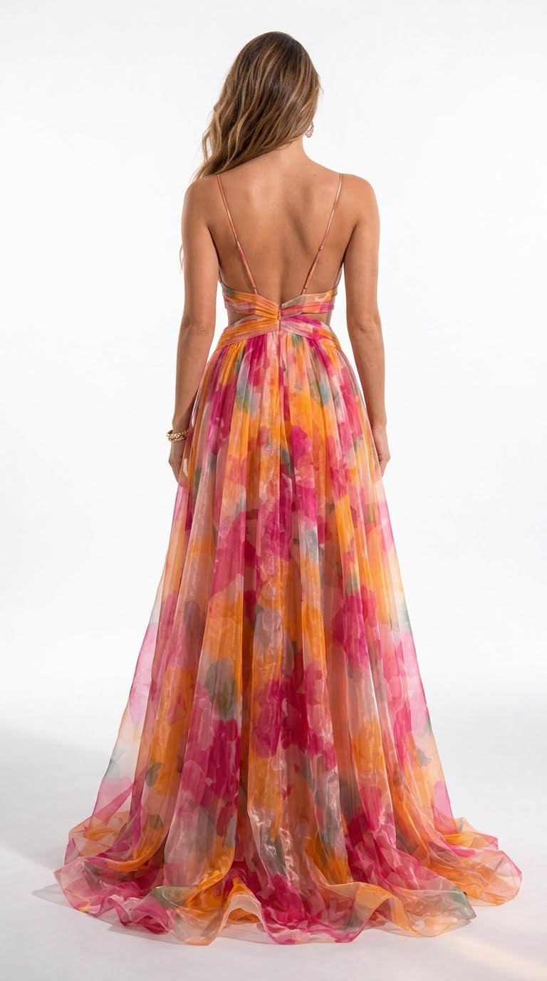 JOANA | VESTIDO ENCANTADOR CON ESTAMPADO FLORAL