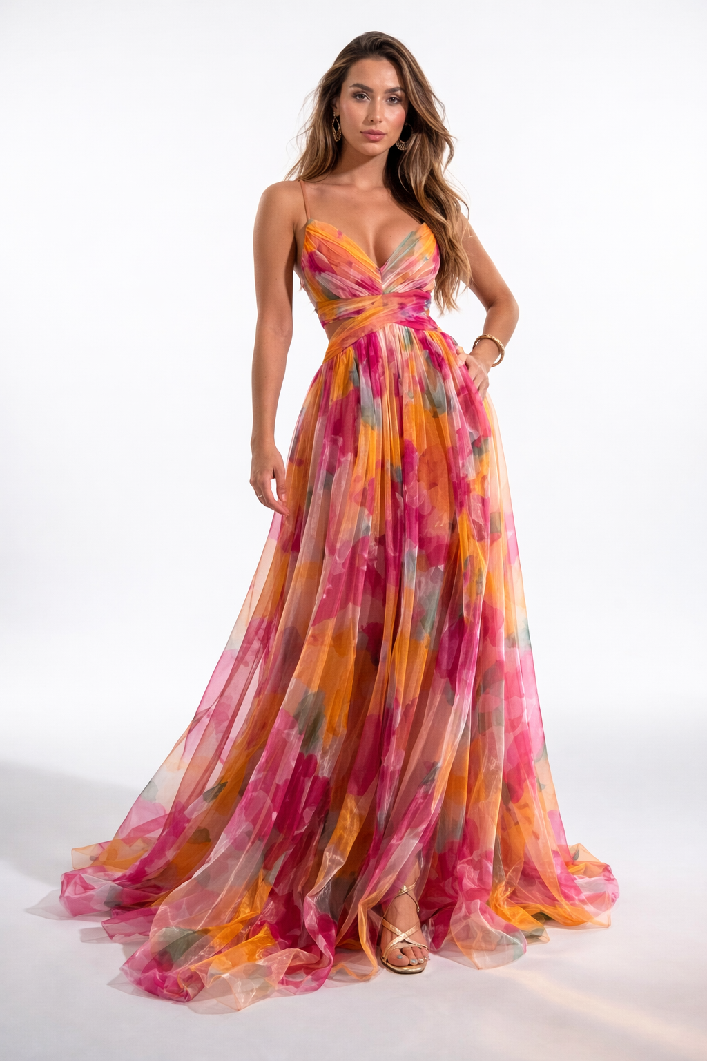 JOANA | VESTIDO ENCANTADOR CON ESTAMPADO FLORAL
