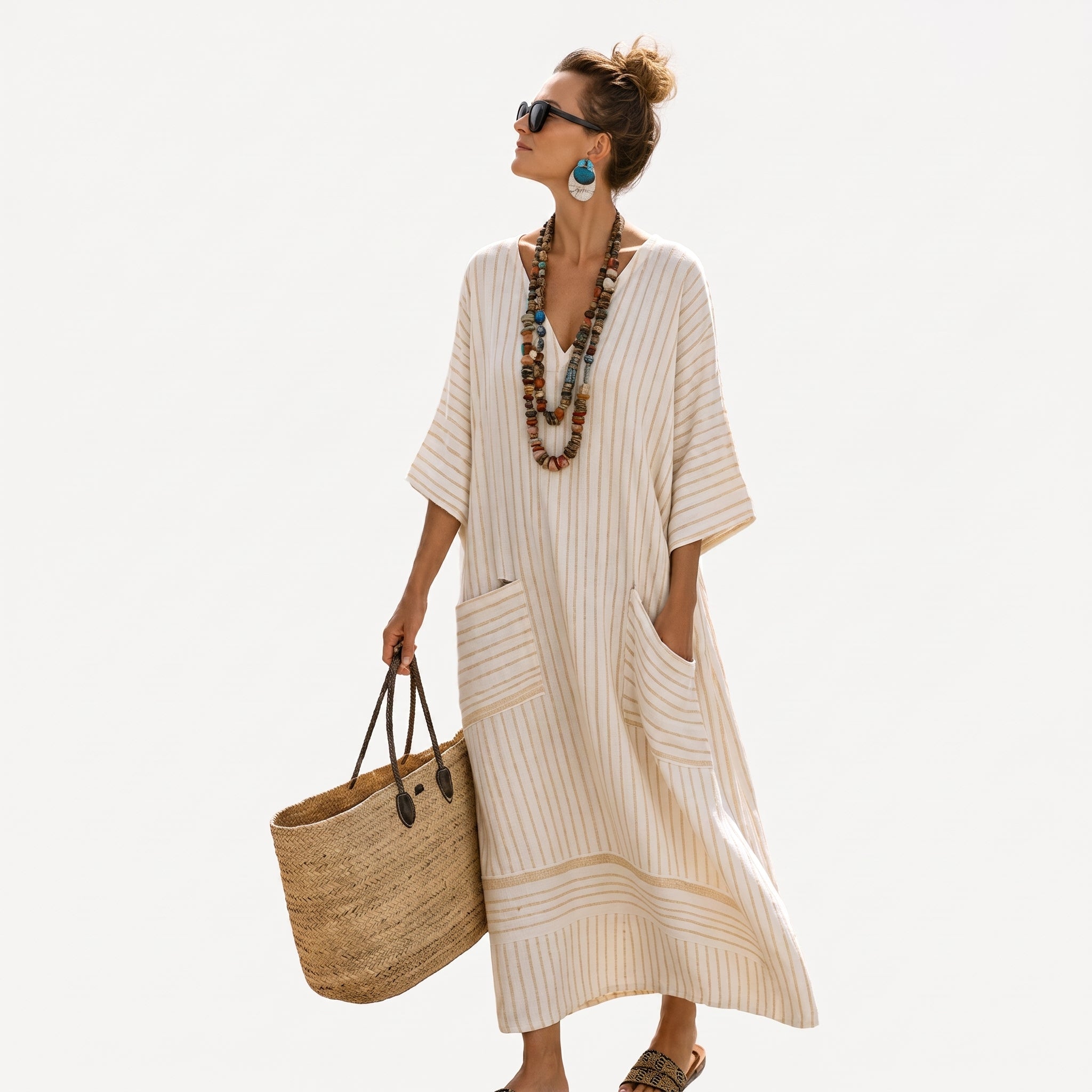 Caftán largo