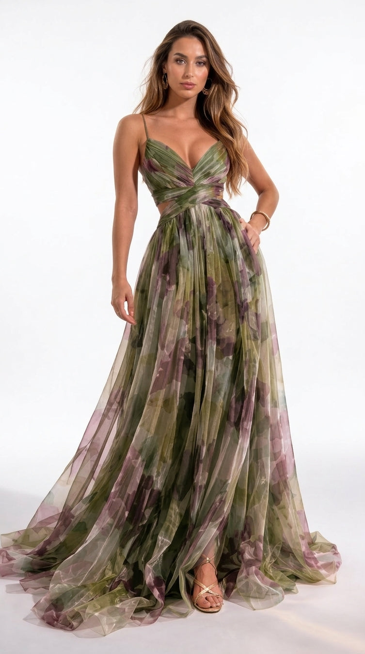 JOANA | VESTIDO ENCANTADOR CON ESTAMPADO FLORAL