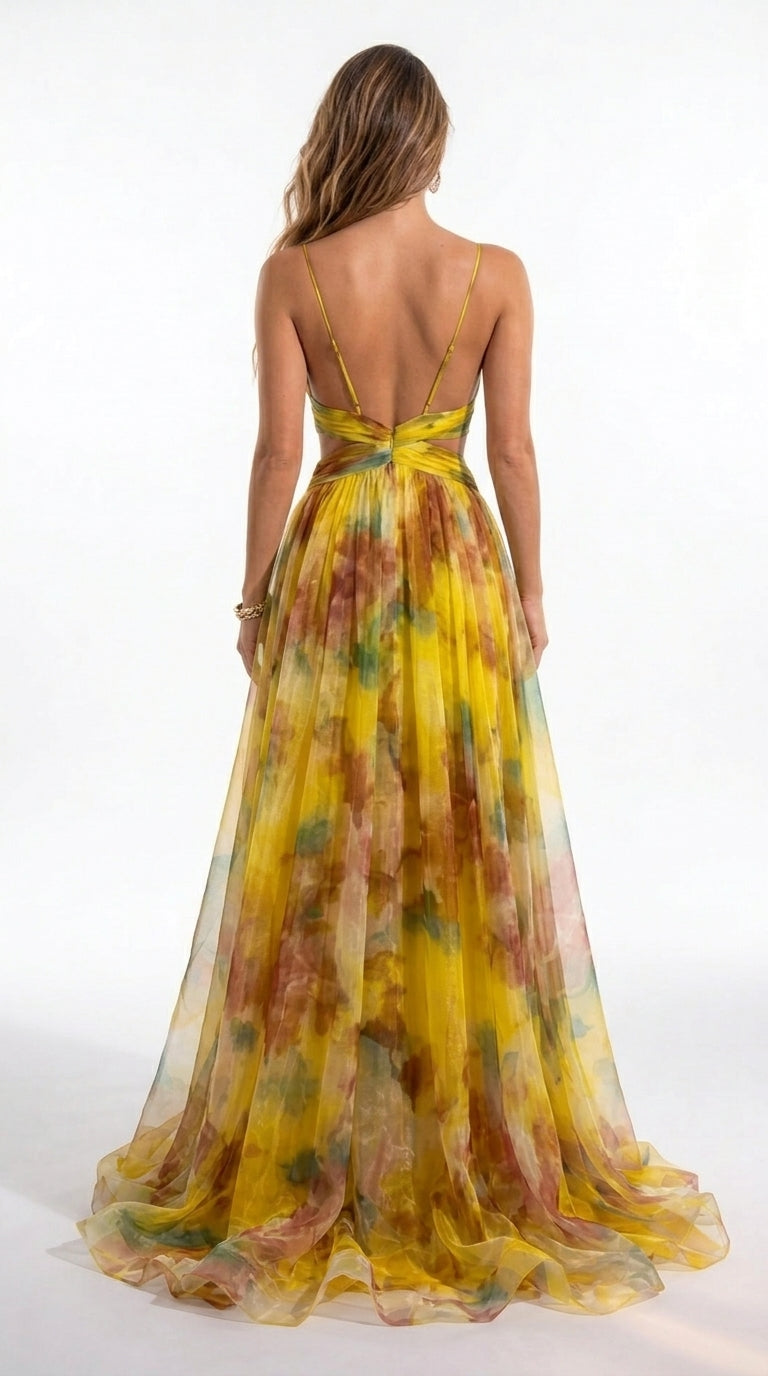 JOANA | VESTIDO ENCANTADOR CON ESTAMPADO FLORAL