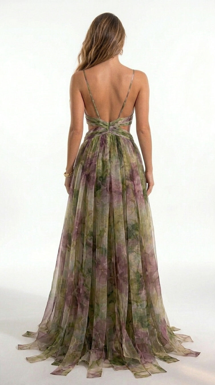 JOANA | VESTIDO ENCANTADOR CON ESTAMPADO FLORAL