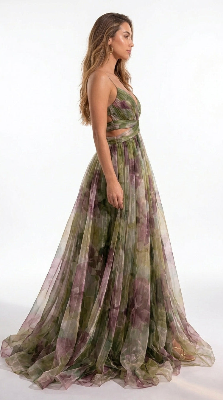 JOANA | VESTIDO ENCANTADOR CON ESTAMPADO FLORAL