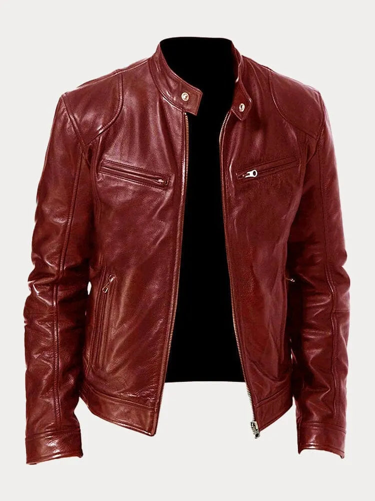 LEON | CHAMARRA DE CUERO URBANA