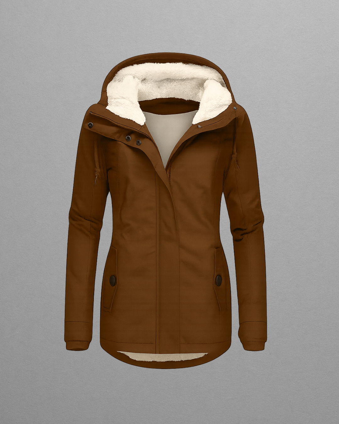 Anora | Abrigo elegante de invierno impermeable con capucha