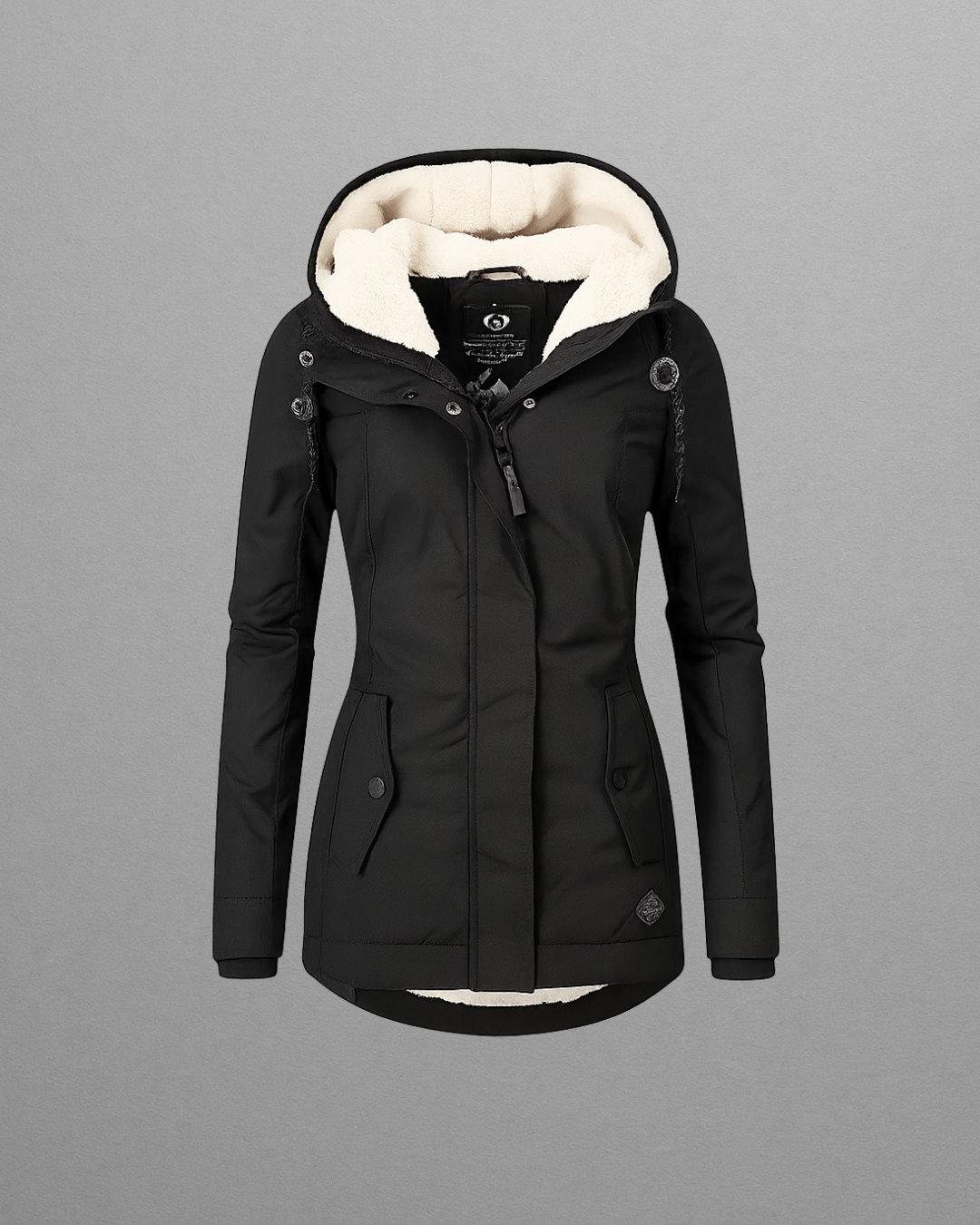 Anora | Abrigo elegante de invierno impermeable con capucha