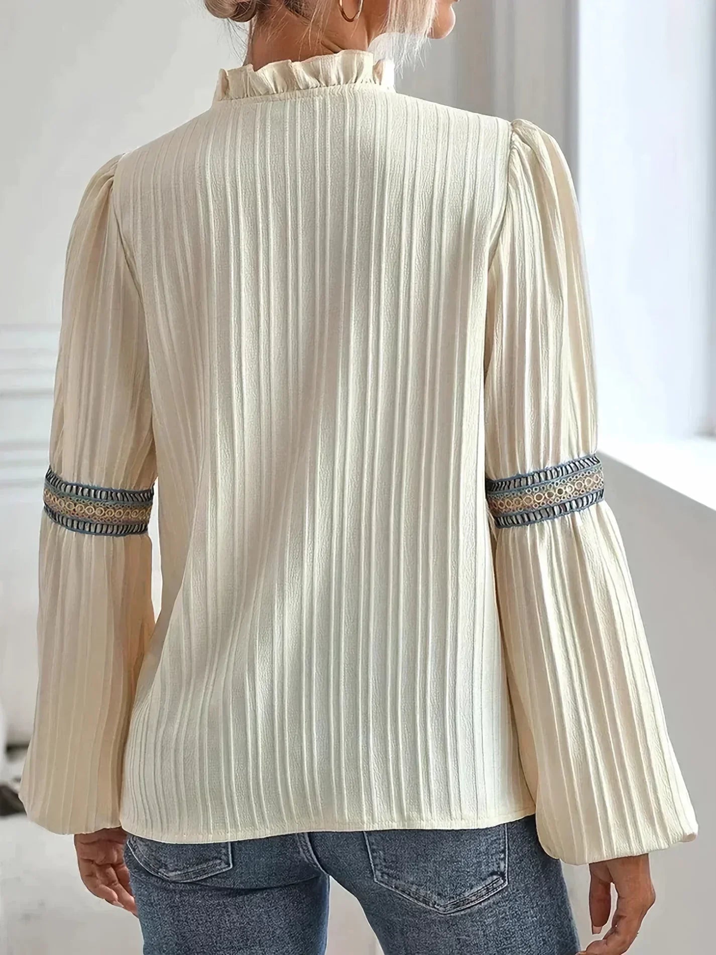 Hermosa | Blusa Sofisticada con Cuello en V