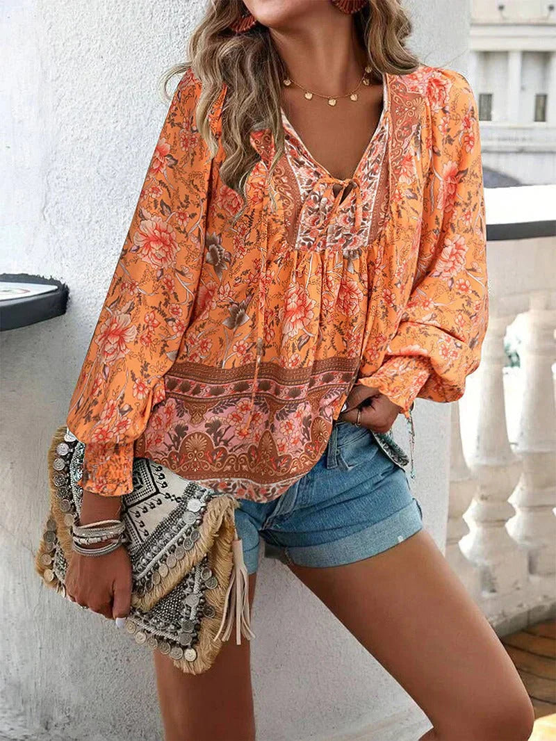 Tina | Floral Top