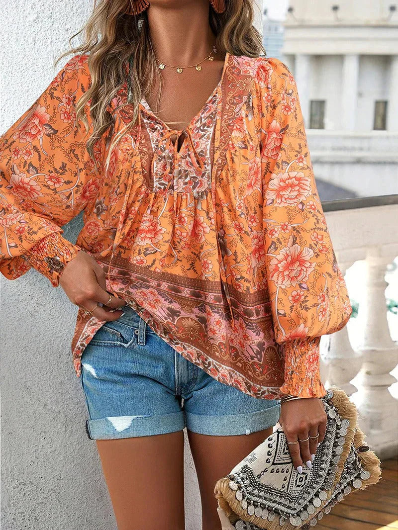 Tina | Floral Top