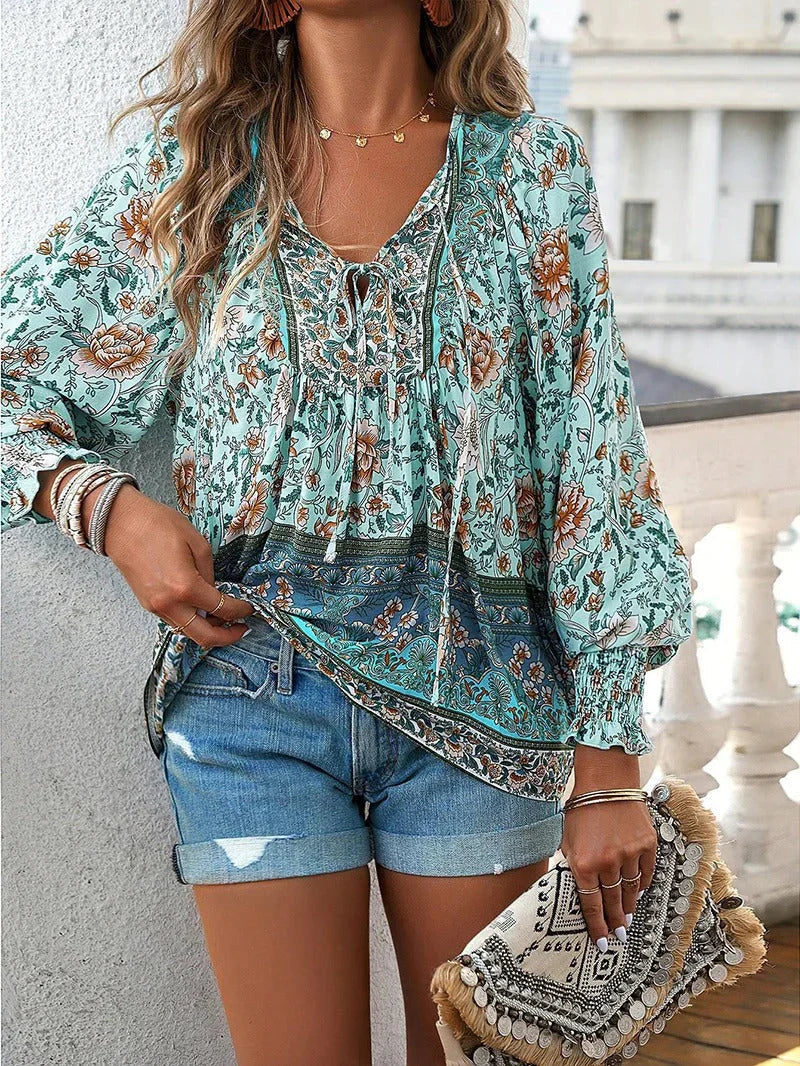 Tina | Floral Top