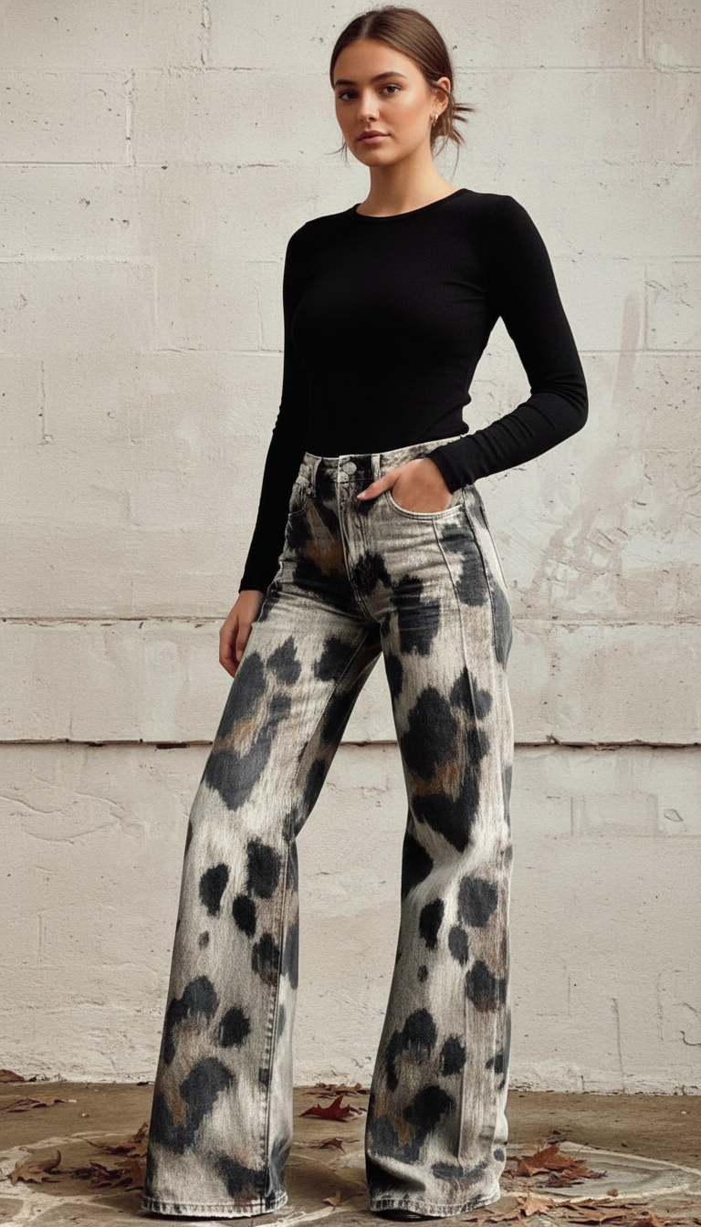 PANTALON FLARE VINTAGE