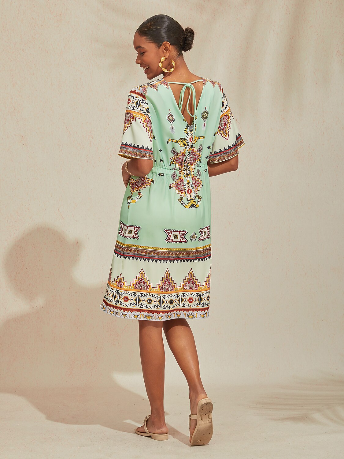 VESTIDO AURA VINTAGE PERFECTO PARA VACACIONAR