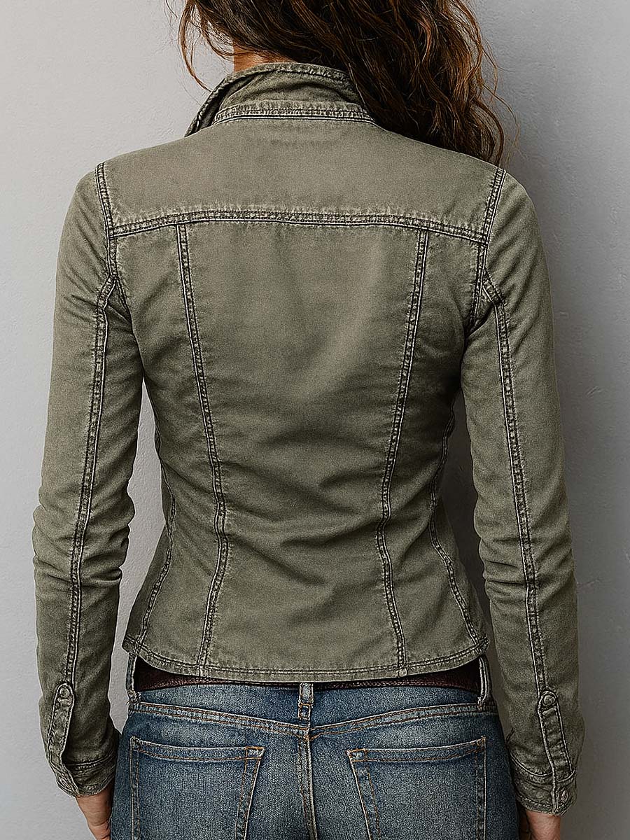 CAMISETA WESTERN DE CUELLO EN V