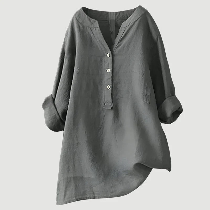 EMMA | BLUSA MANGA LARGA  ELEGANTE PARA MUJER