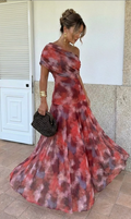 YASMIN  |  VESTIDO TOLEDO EN ROJO