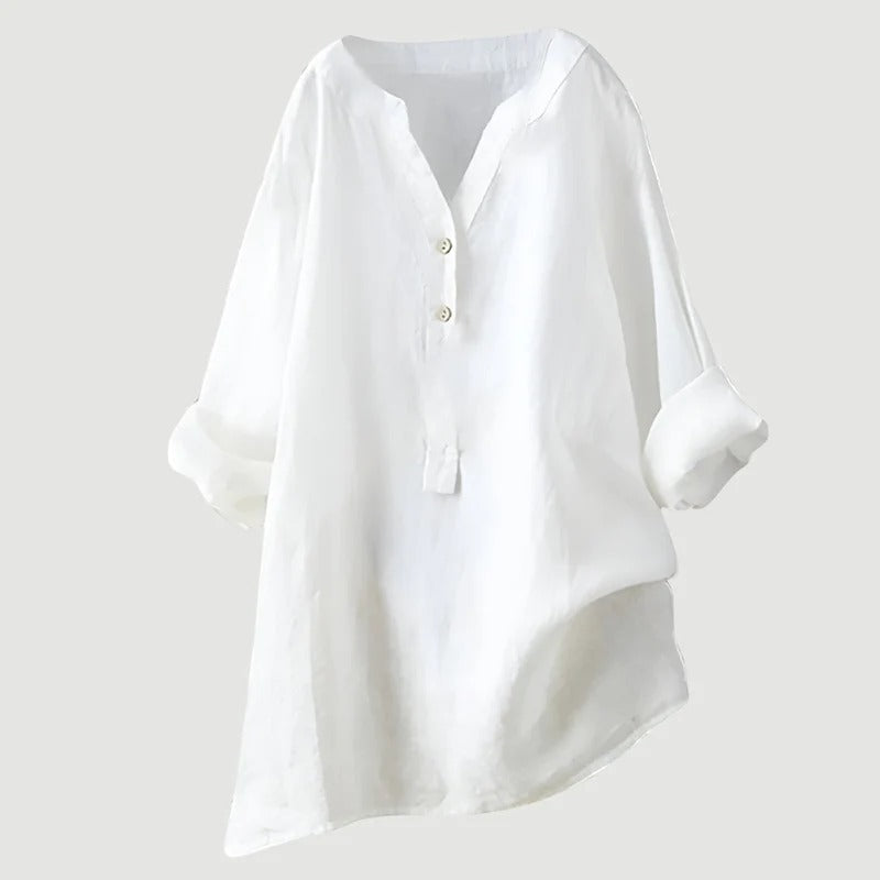 EMMA | BLUSA MANGA LARGA  ELEGANTE PARA MUJER