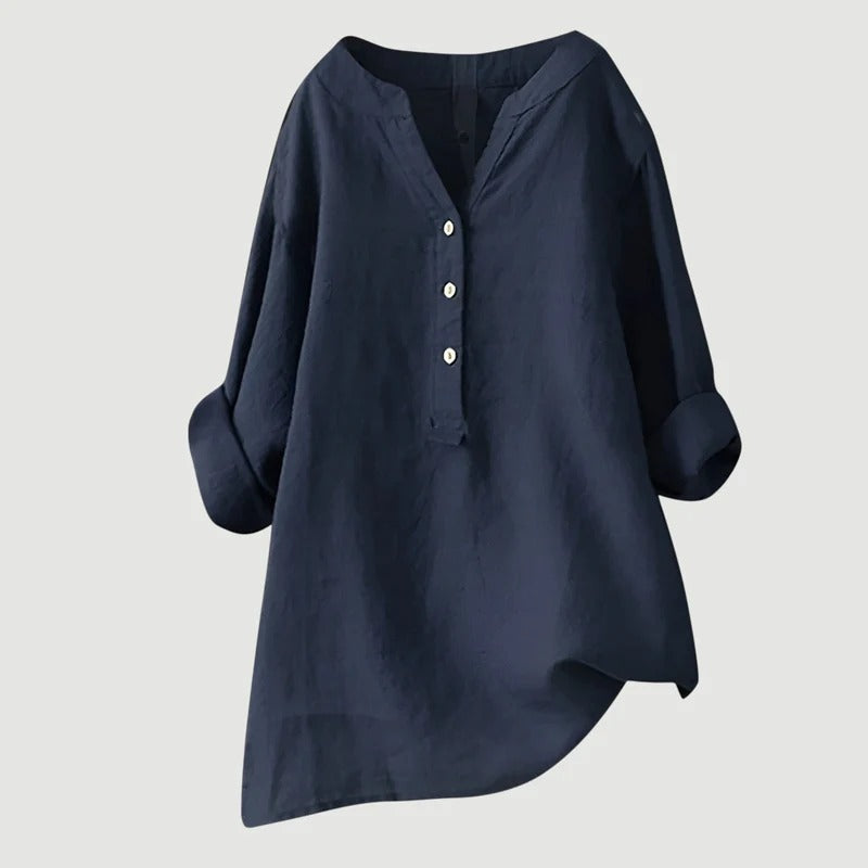 EMMA | BLUSA MANGA LARGA  ELEGANTE PARA MUJER