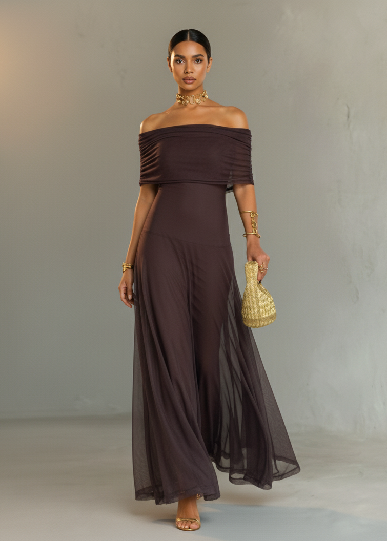 LAUREL | VESTIDO LARGO ELEGANTE
