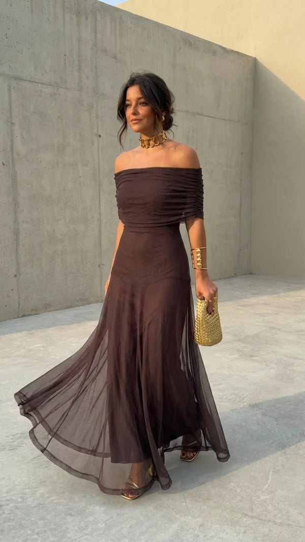 LAUREL | VESTIDO LARGO ELEGANTE