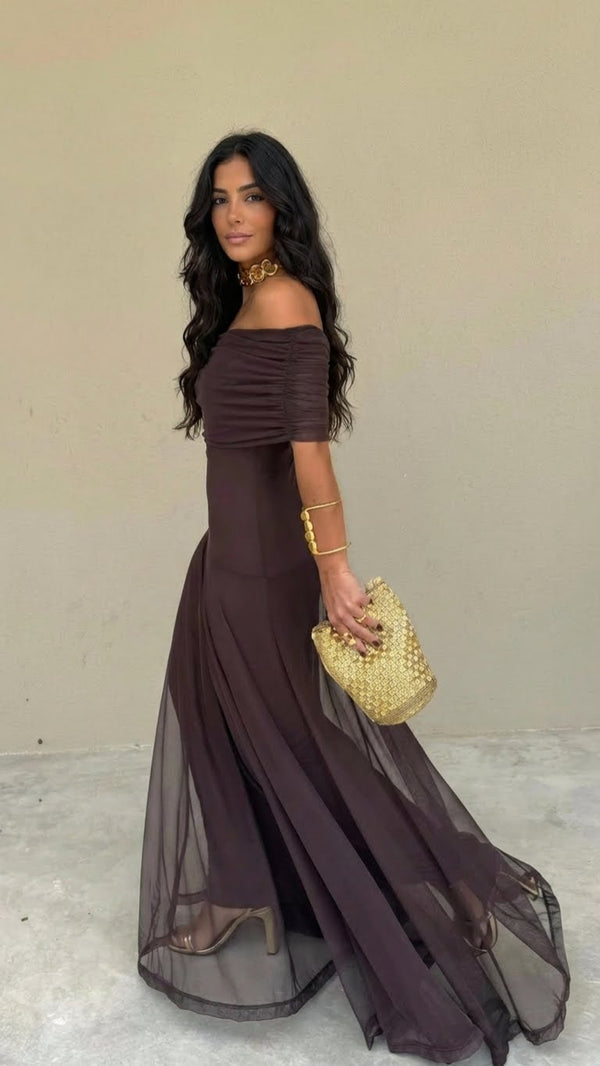 LAUREL | VESTIDO LARGO ELEGANTE