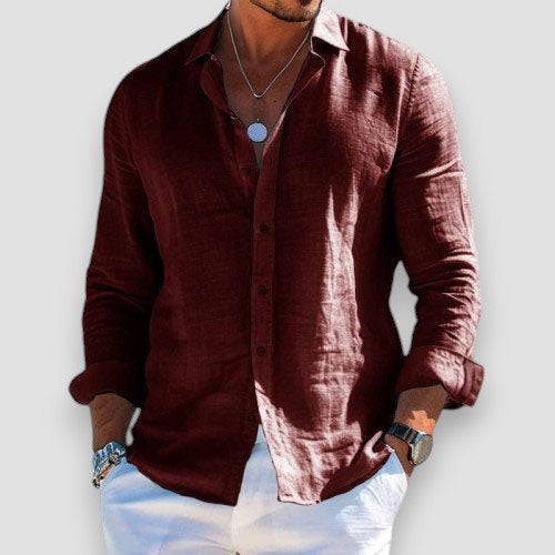 ESTEBAN | CAMISA VERANIEGA DE CORTE HOLGADO