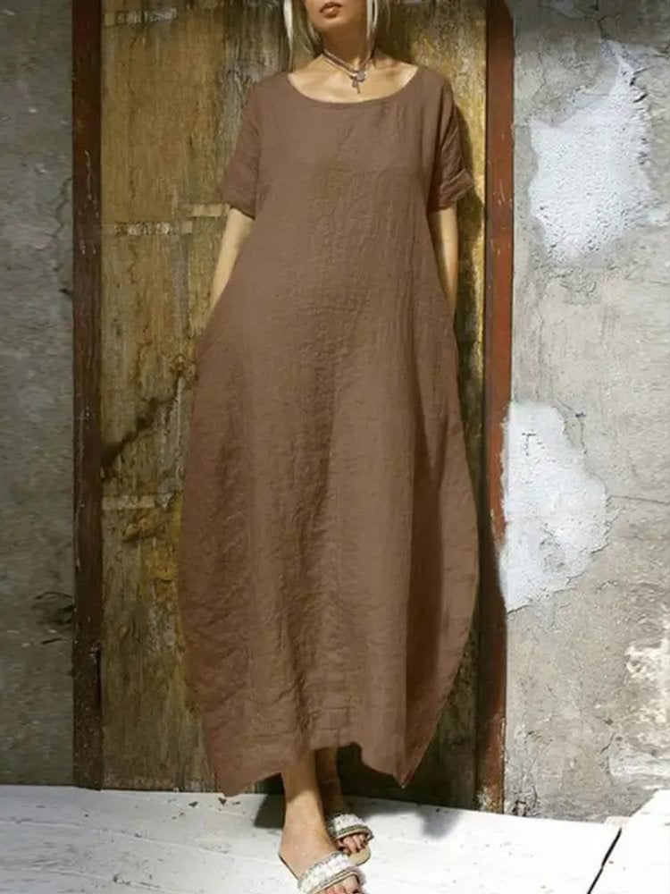 Vestido de Corte Holgado Charlotte