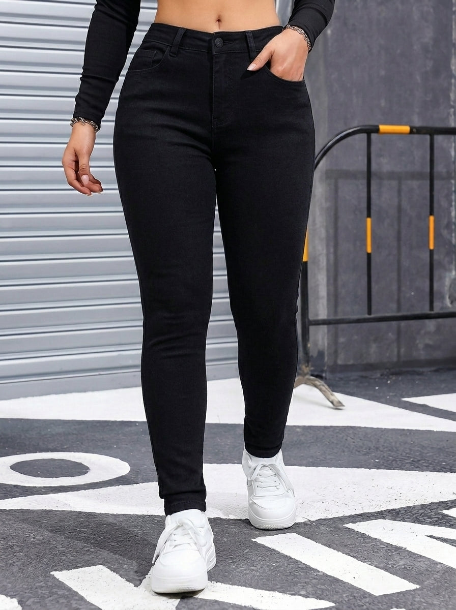 Aurora | Jeans Térmicos Afelpados