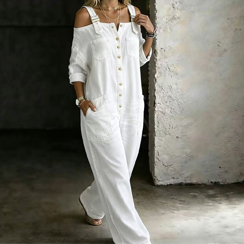 Conjunto de Mezclilla con Bolsillos