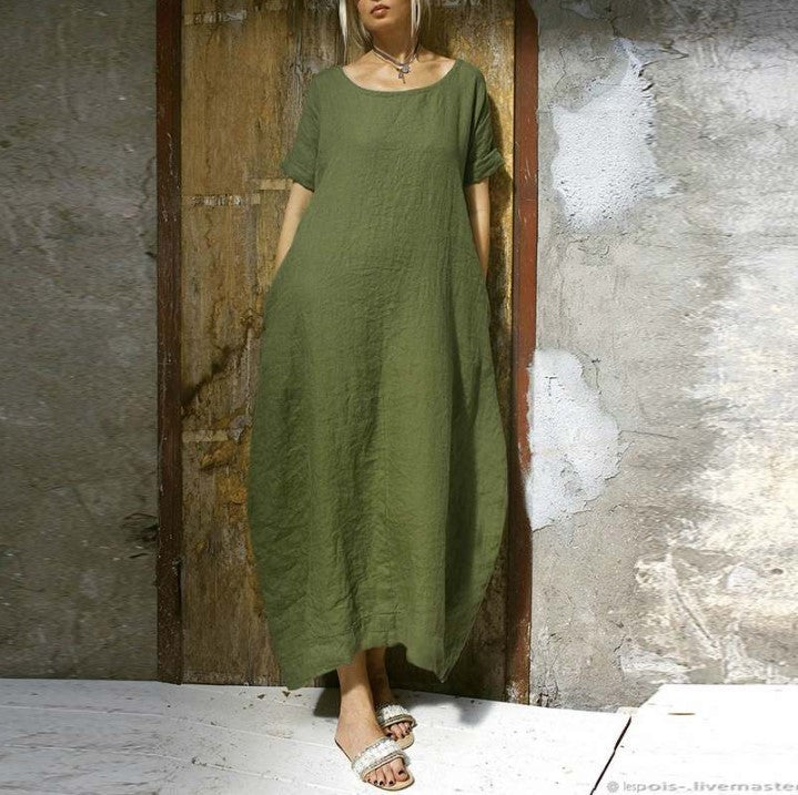Vestido de Corte Holgado Charlotte